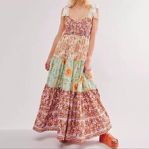 EUC FREE PEOPLE BLUEBELL MAXI DRESS